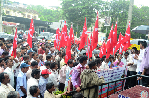 Labour protest...
